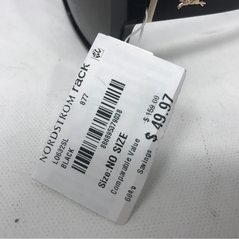 Longchamp Square LO632SL-001 Square Sunglasses, OS - Black